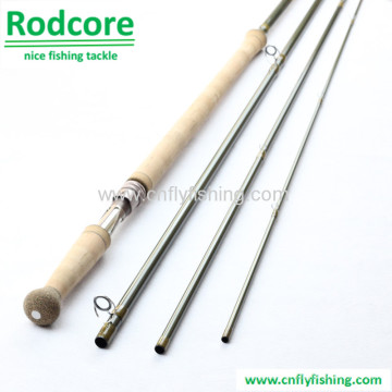 Calidad excelente de alta salmón de carbono Fly Rod